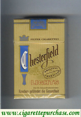 Chesterfield Lights cigarettes Germany